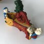 Vintage Cast Iron Professor Pug Frogs Great Bicycle Feat Mechanical Bank