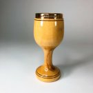 Olive Wood Spun Wood Communion Chalice 7.5” tall