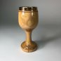 Olive Wood Spun Wood Communion Chalice 7.5â tall
