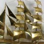 Large Vintage brass ship  20&acirc;�� x 15&acirc;��