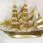 Large Vintage brass ship  20&acirc;�� x 15&acirc;��