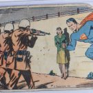 1940 GUM INC SUPERMAN #36 FACING THE FIRING SQUAD AUTHENTIC TRADING CARD