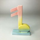 FITZ & FLOYD ~ VINTAGE SIXTEENTH NOTE ~ SEMIQUAVER ~ BUD VASE