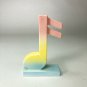 FITZ & FLOYD ~ VINTAGE SIXTEENTH NOTE ~ SEMIQUAVER ~ BUD VASE