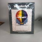 NIP Vintage Latch Hook Hot Air Balloon Craft Kit WonderArt