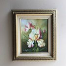 Iris in Pink - Oil Painting by William W. Boyle - 12" x 16"