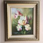 Iris in Pink - Oil Painting by William W. Boyle - 12" x 16"