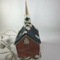 1990 Light Up Ceramic Church with original box 11â x 7â
