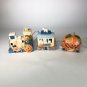 Vintage Halloween Train Ceramic Light-Up Decor