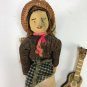 Vintage Guatemalan Folk Art Figure 6.5&acirc;�� tall