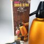 KIDDE SODA KING MODEL 100 GOLD SODA FOUNTAIN SELTZER MAKER w/BOX