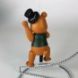Dept 56 Fancy Bear Wooden Ornament 3.5â Tall