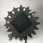 Moon, sun and stars boho mirror 12â in diameter