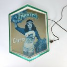 1982 Mickey’s Malt Liquor Cheerleader Bar Sign