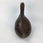 Antique Leather Duck Decoy Sculpture Made in Spain