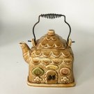 Mid-Century Gingerbread Tea Pot 7” x 5.5”