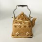 Mid-Century Gingerbread Tea Pot 7â x 5.5â
