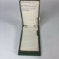 Mid-Century Mechanical Address Book Green With Starburst