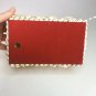 Vintage Folk Art Seashell Sea Shell Trinket Jewelry Box Treasure Chest Style Box