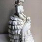 Vintage Ceramic Lady And Hound Statue 10.5&acirc;�� Tall