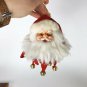 Vintage Santa Head Ornament 4â x 3â