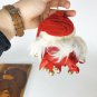 Vintage Santa Head Ornament 4â x 3â