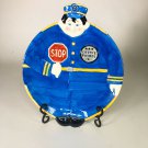 RARE Vintage Cookie Patrol Collectible Plate,Clay Art Ceramic San Francisco 1994