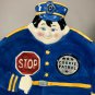 RARE Vintage Cookie Patrol Collectible Plate,Clay Art Ceramic San Francisco 1994