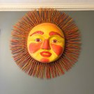 HUGE 35” in diameter folk Art sun sculpture made in the Philippines
