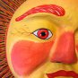 HUGE 35&acirc;�� in diameter folk Art sun sculpture made in the Philippines