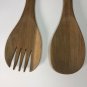 Oversized Zebra Wooden Spoon and Fork Set