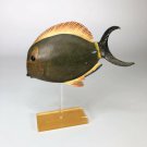 Vintage Wooden Fish Tiki Decor 8” X 8”
