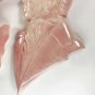 Vintage Pink Lady And Gentleman Ceramic Busts Wall Decor