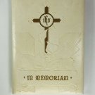 1970 Funeral Guest Book