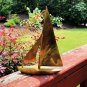 Vintage Brass Sailboat 10.5" x 8"