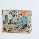 1940 GUM INC SUPERMAN #39 DISASTER AT THE MINE AUTHENTIC TRADING CARD