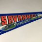 Vintage Savannah Georgia Felt Pennant Flag Banner Sign Travel Souvenir