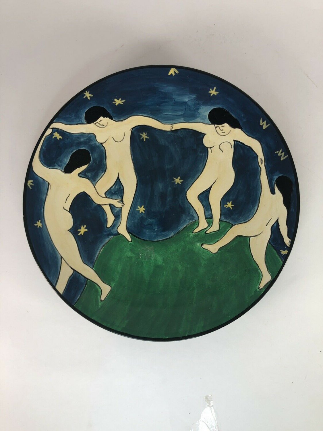 Naked Witch Coven Dancing In The Night Platter 13.5&acirc;��