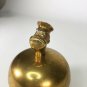 rare Vintage Brass trinket box sailor head