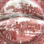 W.R. Midwinter Transferware Sectional Plate Made in England 11â in diameter