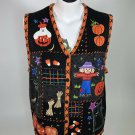 Studio Boo Size Large Autumnal Sweater Vest