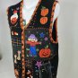 Studio Boo Size Large Autumnal Sweater Vest
