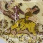 Hand painted Korean War handkerchief