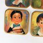 Vintage Win-el-ware Coasters Made In England