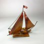 Vintage Brass Sailboat  9&acirc;��x 8&acirc;��