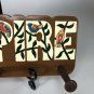 Vintage INSPIRE Wooden coatrack Made in El Salvador 12â x 5â