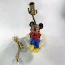 Vintage Mickey Mouse Lamp and Nightlight  13” x 9”