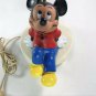 Vintage Mickey Mouse Lamp and Nightlight 13â x 9â