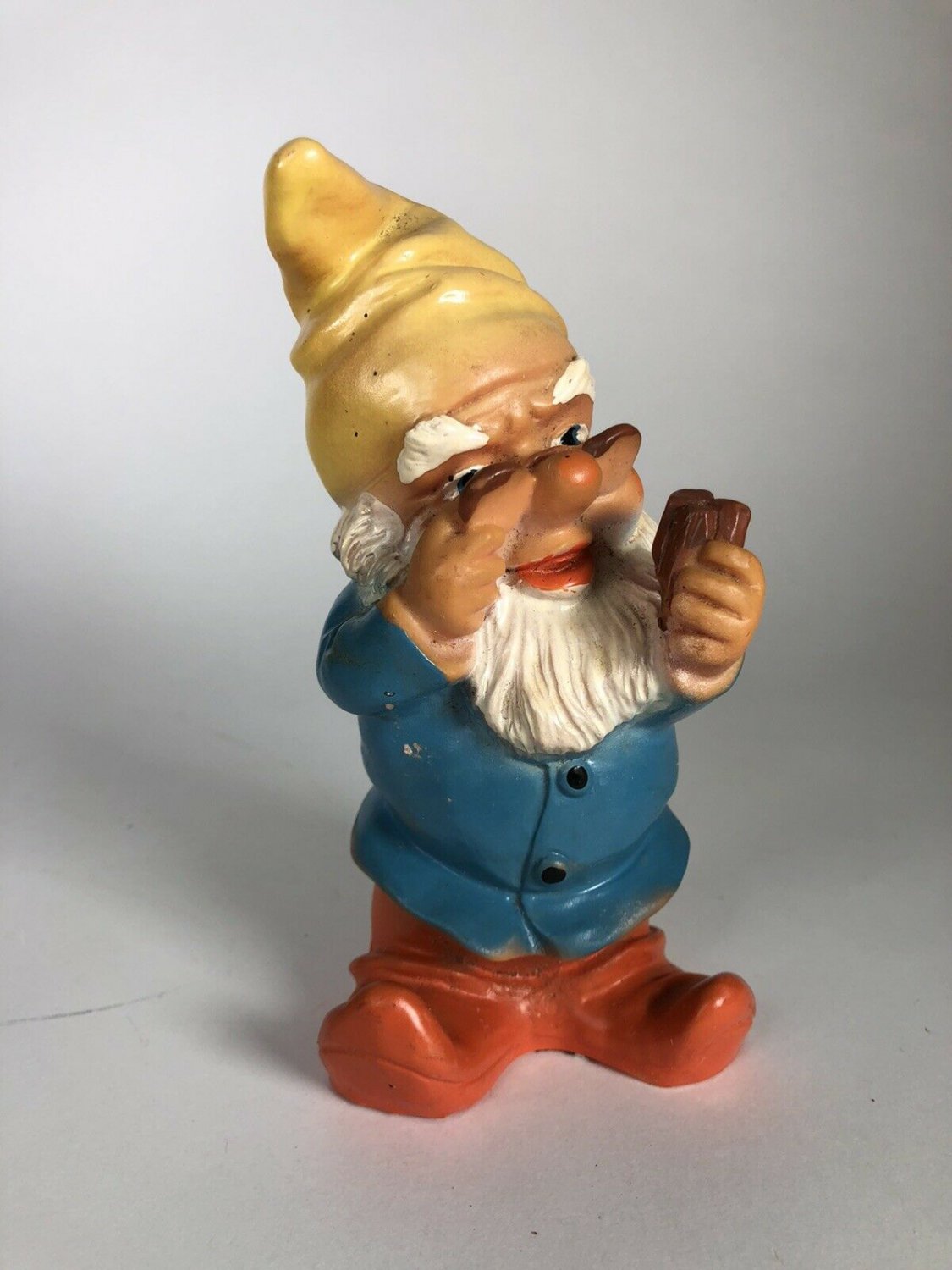 Vintage West Germany WW2 Gnome Toy 7” Tall