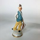 Vintage Clown Figurine  6” tall